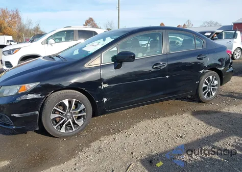 2015 Honda Civic Ex из США, поврежденный, VIN 19XFB2F87FE231328